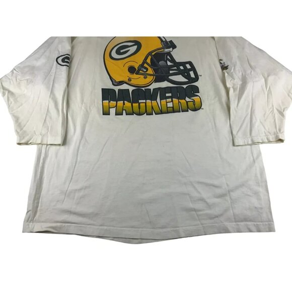 Fruit of the Loom Mens White Graphic Print V Neck Pullover T-Shirt Size XL/XXL - Picture 9 of 13